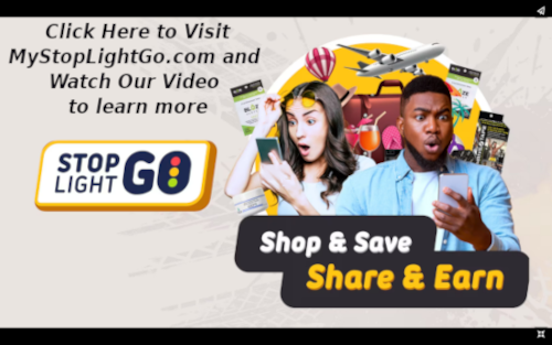 MyStopLightGo.com, stoplightgo,shop, save, share, earn